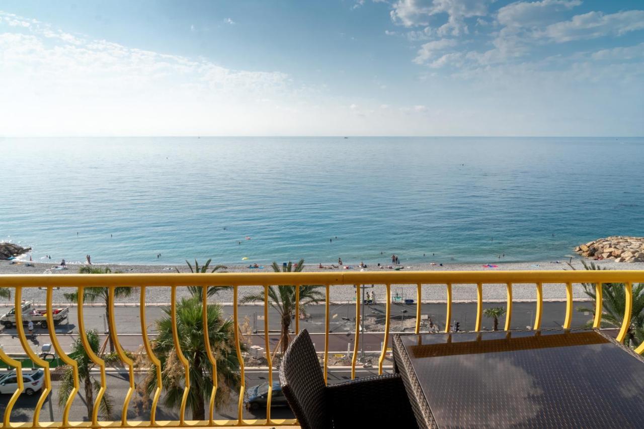 Beachfront Apartment Promenade Des Anglais Nizza Exterior foto