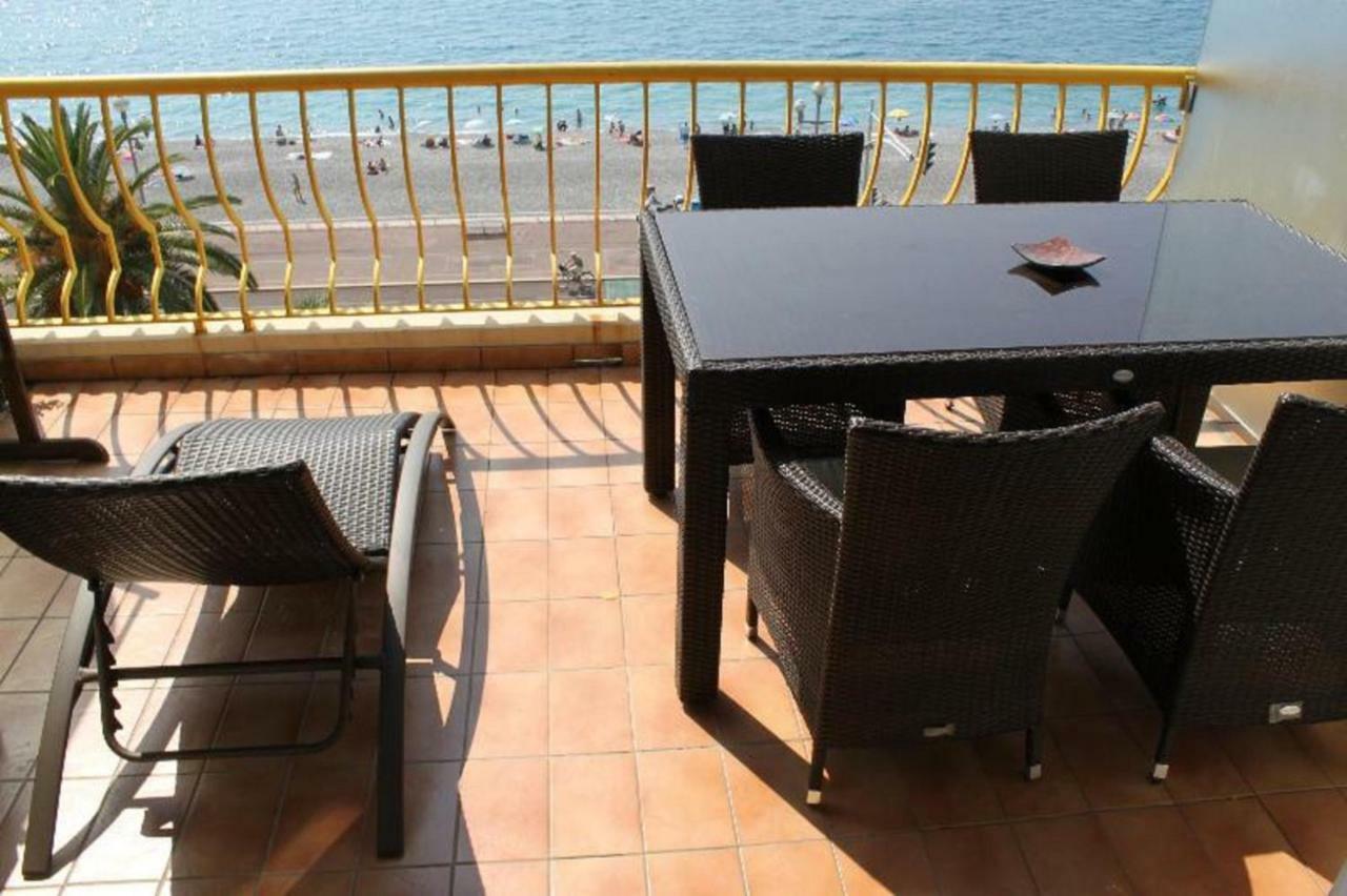 Beachfront Apartment Promenade Des Anglais Nizza Exterior foto