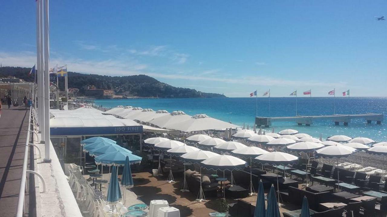 Beachfront Apartment Promenade Des Anglais Nizza Exterior foto