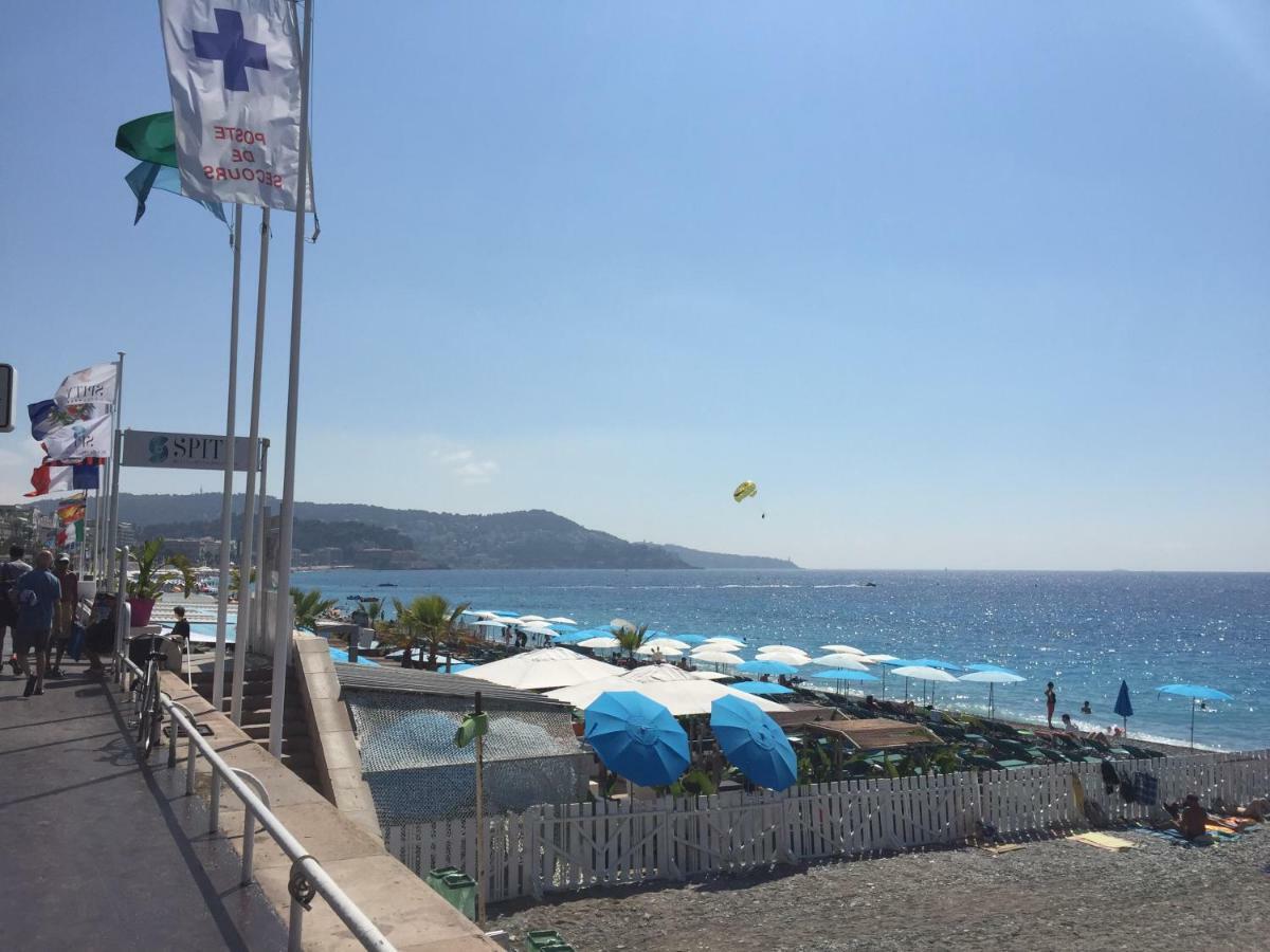 Beachfront Apartment Promenade Des Anglais Nizza Exterior foto