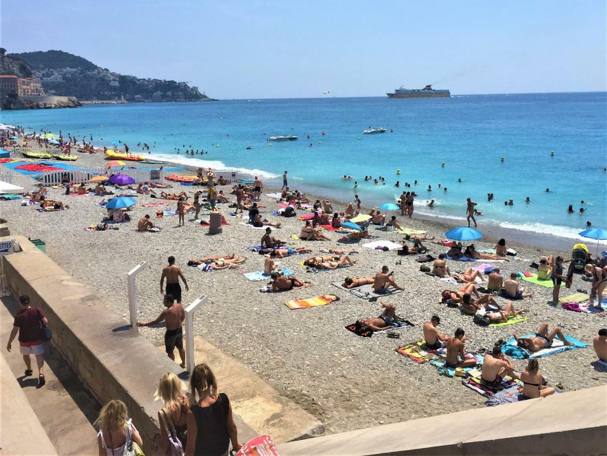Beachfront Apartment Promenade Des Anglais Nizza Exterior foto