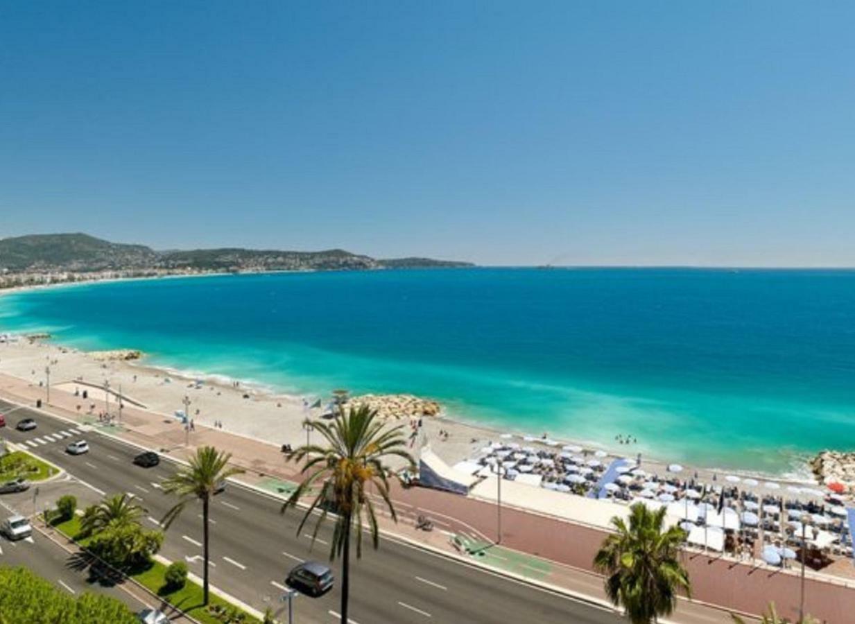 Beachfront Apartment Promenade Des Anglais Nizza Exterior foto