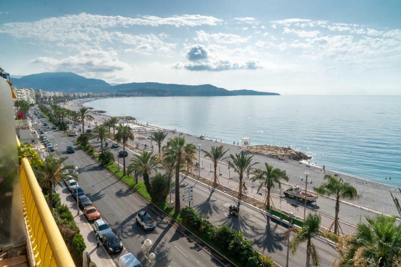 Beachfront Apartment Promenade Des Anglais Nizza Exterior foto
